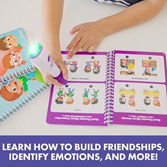 Educational Insights Hot Dots Feelings & Friendships Social Learning Workbooks - Picture 6 of 7